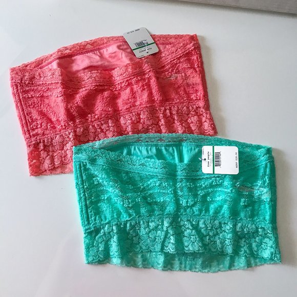 Bundle of 2 Free People bandeaus size large (run small) NWT - Picture 2 of 4